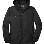 BHS Production Crew Black Eddie Bauer Men's Packable Wind Jacket