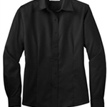 BHS Production Crew Black Ladies Non-Iron Twill Shirt