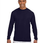 Brighton Track &amp; Field Mens Long Sleeve Cooling Performance Crew