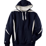 Brighton Track &amp; Field/Cross Country Adult Navy/White Wipeout Sweatshirt