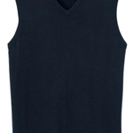 Brighton Track &amp; Field/Cross Country Mens Navy V-Neck Sweater Vest