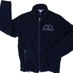 Catholic Charities Mens Black Fleece Jacket