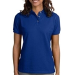 WITA Ladies Royal Blue Pique Knit Polo