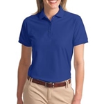 WITA Ladies Royal Blue Silk Touch Polo