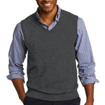 WITA Mens Charcoal Heather V-Neck Sweater