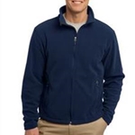 St. Rita School Adult Mens Navy Full Zip Fleece