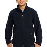 St. Rita School Youth Navy Full Zip Fleece