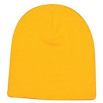 St. Rita School Adult Gold Knit Toque - $14.00