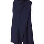 St. Rita School Navy Fleece Blanket with Strap - $23.00