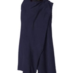 St. Rita School Navy Fleece Blanket with Strap