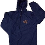 WNYUSPC Adult Navy Hooded Raglan Jacket