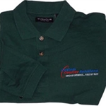 Custom Courier Solutions Men's Long Sleeve Golf Shirt