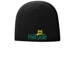 Hillside Service Solutions Adult Black Fleece Lined Beanie - $9.00