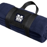 Mercy Softball Fleece Blanket with Carrying Strap