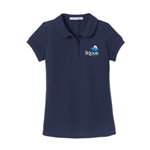 *Uniform* Girls Silk Touch Peter Pan Collar Polo - $26.00
