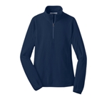 Ladies Microfleece 1/2 Zip Pullover - $28.00