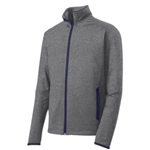 Adult Stretch Contrast Full-Zip Jacket - $44.00