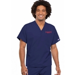 Unisex 1-Pocket V-Neck Top