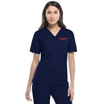 Unisex 1-Pocket Tuckable V-Neck Top