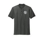 Adult Stretch Pique Henley - $26.00