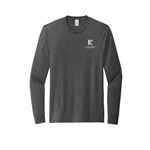Unisex Long Sleeve Recycled Blend Tee - $18.00