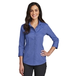 Villa of Hope Ladies 3/4 Sleeve Non Iron Pinpoint Oxford