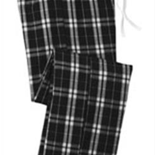 BHS Production Crew Black Adult Flannel Plaid Pant