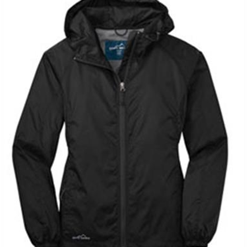 BHS Production Crew Black Eddie Bauer Ladies Packable Wind Jacket