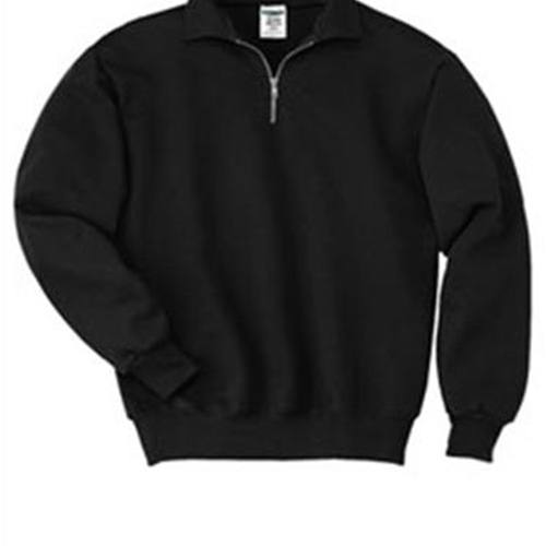 BHS Production Crew Black Adult 1/4 Zip Pullover