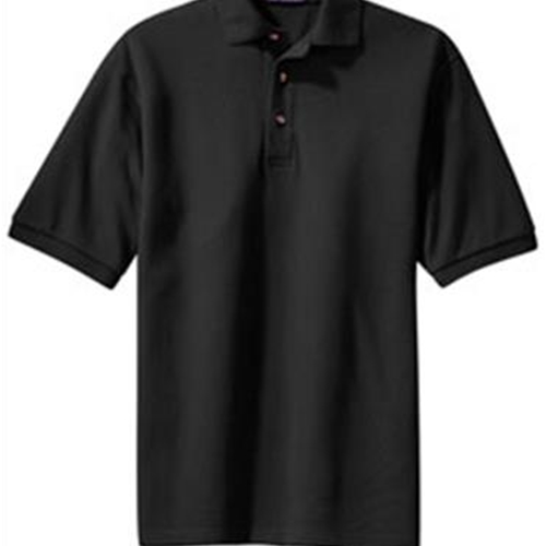 BHS Production Crew Black Adult Classic Pique Polo