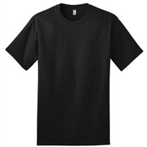 BHS Production Crew Black Men's Ring Spun Cotton T-Shirt