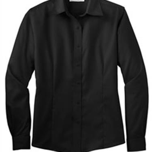 BHS Production Crew Black Ladies Non-Iron Twill Shirt