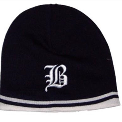 Brighton Junior Barons Adult Navy Knit Skull Cap