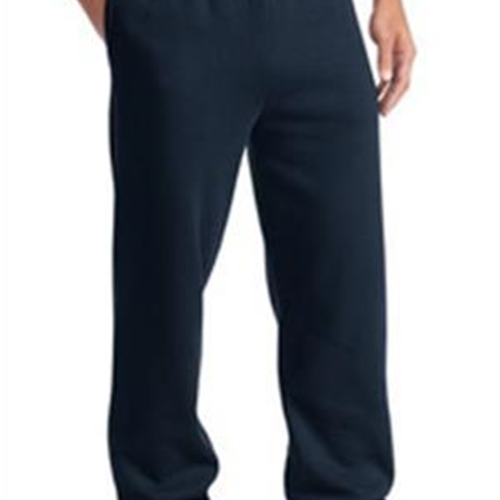 Brighton LAX Adult Navy Open Hem Sweatpants