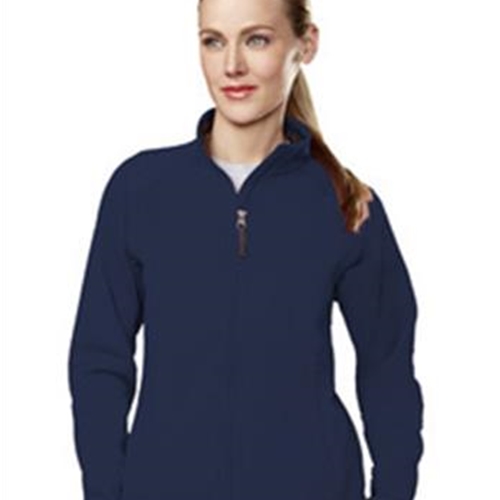 Brighton LAX Ladies Navy/Charcoal Fleece Full Zip Jacket