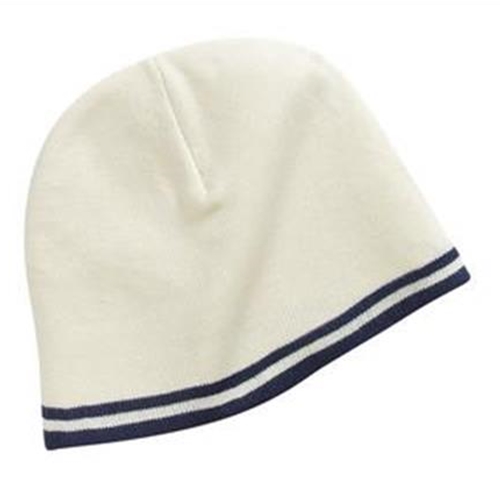 Brighton LAX Adult Stone/Navy Skull Cap