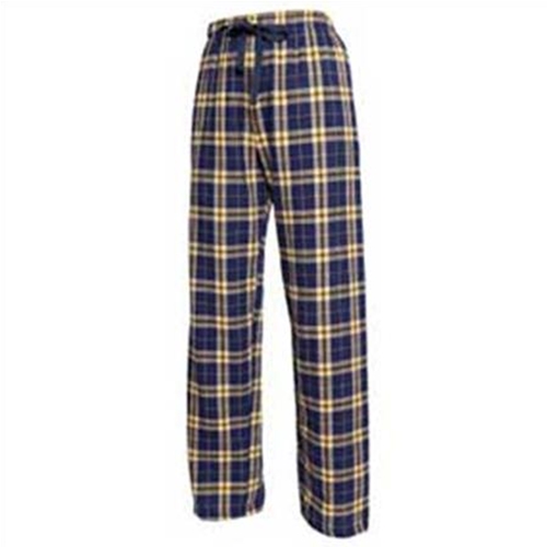 Brighton LAX Youth Navy Gold Flannel Pants