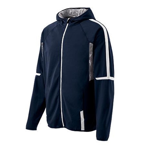 Brighton Track &amp; Field/Cross Country Mens Holloway Navy/White Fortitude Jacket