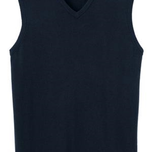 Brighton Track &amp; Field/Cross Country Mens Navy V-Neck Sweater Vest