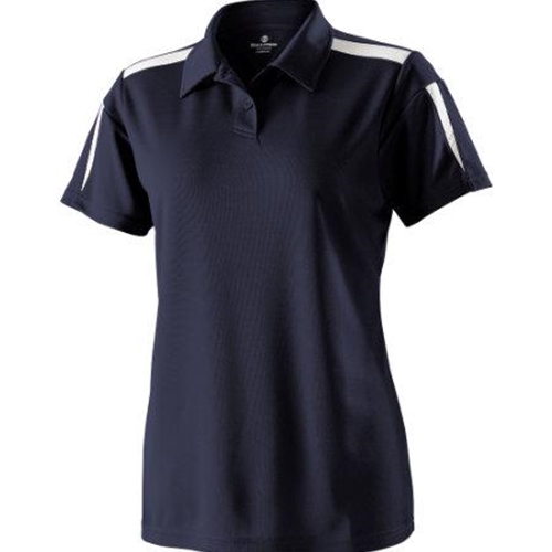 Brighton Swimming &amp; Diving Ladies Navy White Polo