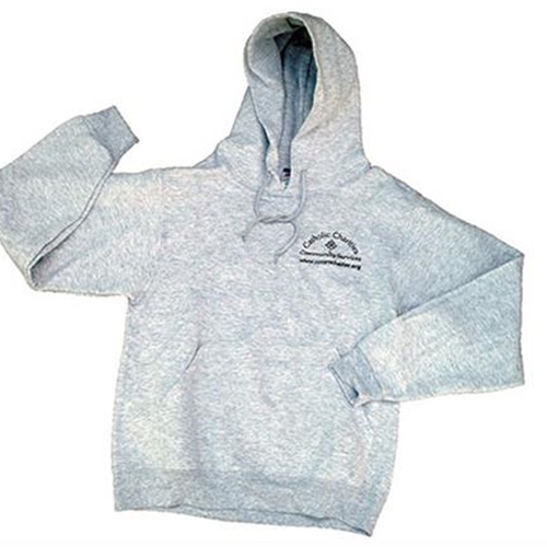 Catholic Charities Adult Grey Hoody