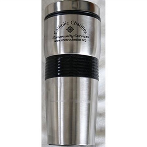 Catholic Charities Stainless Steel Travel Tumbler