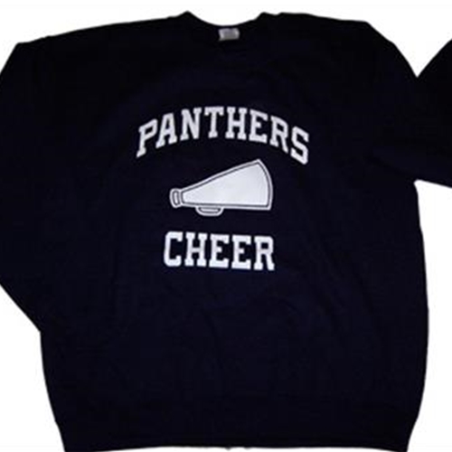 Gananda Cheer Youth Navy Crew Neck Sweatshirt