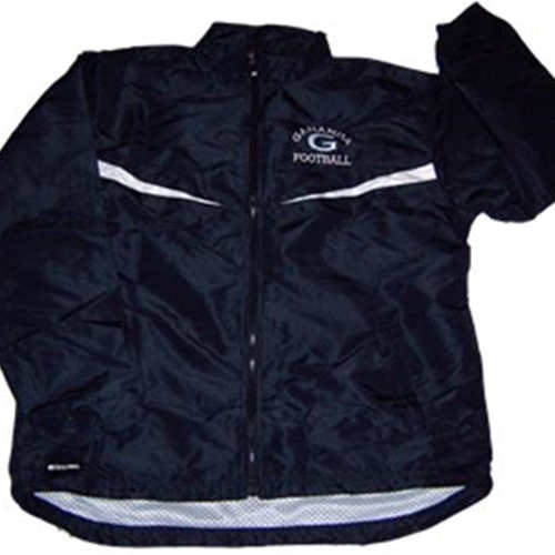 Gananda Football Adult Navy/White Achiever Jacket