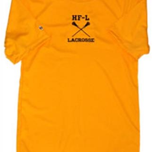 Honeoye Falls-Lima Youth Performance Tees  Lt. Gold  Short Sleeve