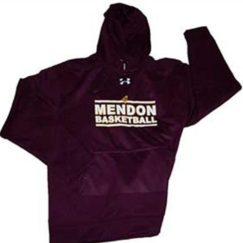 Mendon Basketball Mens Under Armour Fleece Hoody