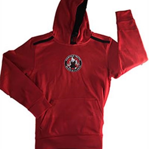 Penfield Youth Wrestling Pennant Adult Red Venom Hoodie