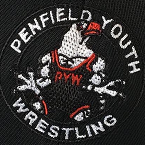 Penfield Youth Wrestling Embroidered Logo On Black Pullover