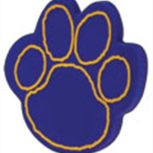 Pittsford Football Foam Paw