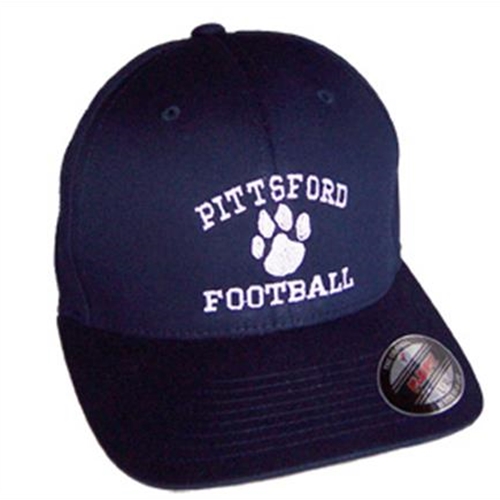 Pittsford Football Adult Navy Flex Fit Hat